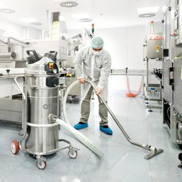 Ipari porszívók az élelmiszeripar, a gyógyszeripar és az OEM-ek számára
